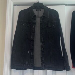 Dear John Black Denim Jacket